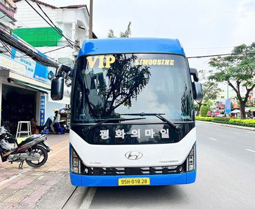 Thuê xe 29 chỗ Cần Thơ